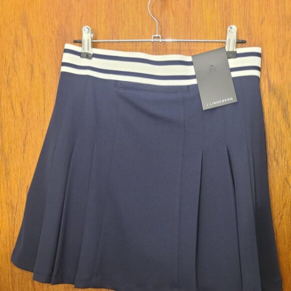 NWT J Lindberg Harlow Pleated Skirt - Picture 6 of 7